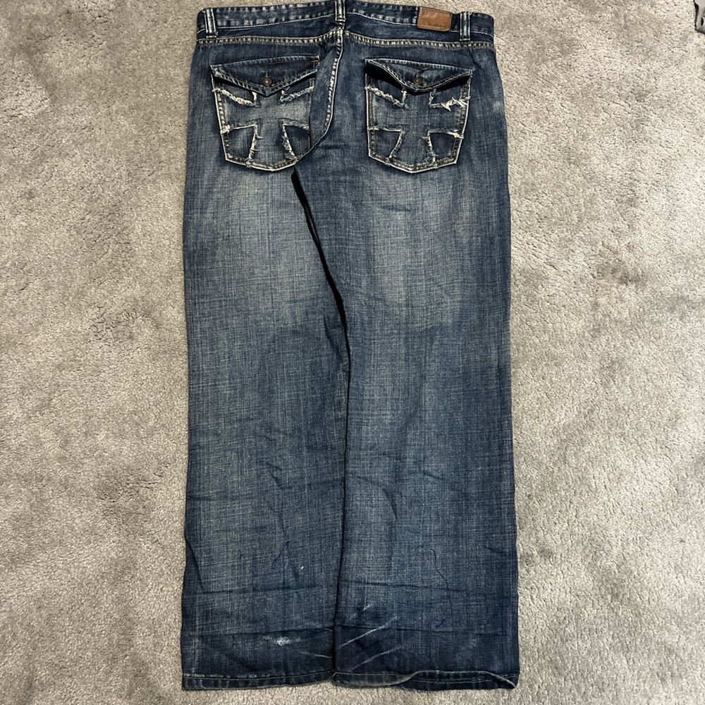 Y2K Baggy Flypaper Embroidered Jeans